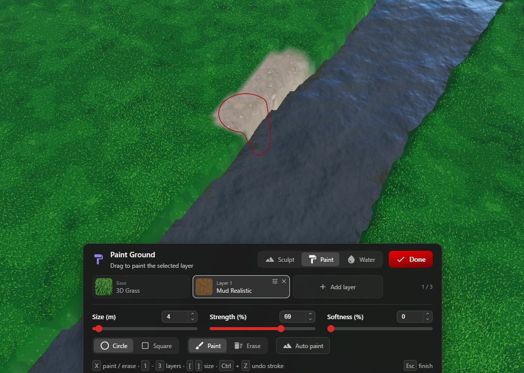 Paint Ground Tool